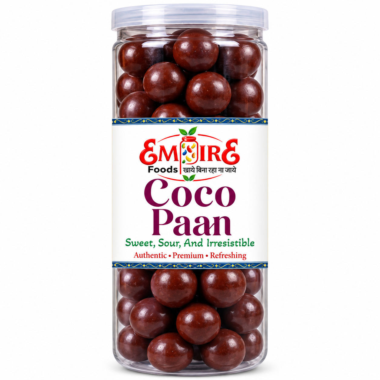 Empire Foods Coco Paan Candy Jar Coco Paan - Image 1